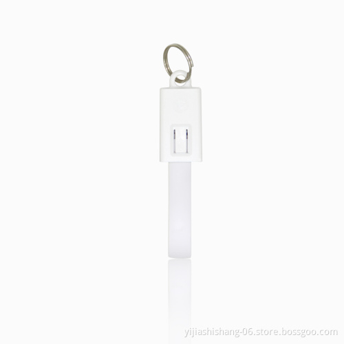 Yijiashishang Logo Printed Magnetic Cable USB Keychain Charger